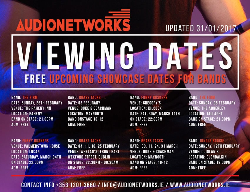 AudioNetworks_Booking_Agency_Free_Viewing_Dates_for_Bands_05.10.2016
