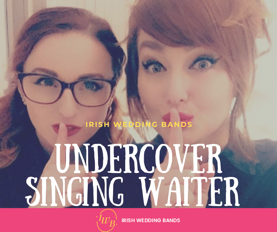 Undercover Secret Singing Waiter
